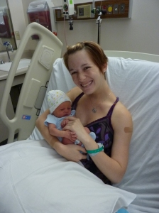 Reed and Momma. I was quite tired of getting poked with needles.